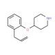 2-Allylphenyl 4-piperidinyl ether - chemical structure image