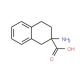 2-Amino-1,2,3,4-tetrahydro-naphthalene-2-carboxylic acid (CAS 74444-77-2) - chemical structure image