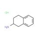 2-Amino-1,2,3,4-tetrahydronaphthalene HCl (CAS 1743-01-7) - chemical structure image