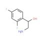 2-amino-1-(2,4-difluorophenyl)ethanol (CAS 51337-06-5) - chemical structure image