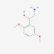 2-Amino-1-(2,5-dimethoxyphenyl)ethanol (CAS 3600-87-1) - chemical structure image