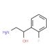 2-Amino-1-(2-fluorophenyl)ethanol (CAS 3225-74-9) - chemical structure image