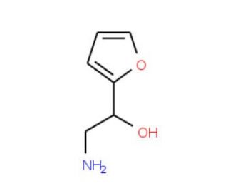 2-amino-1-(2-furyl)ethanol (CAS 2745-22-4) - chemical structure image