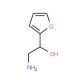 2-amino-1-(2-furyl)ethanol (CAS 2745-22-4) - chemical structure image