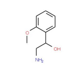 2-amino-1-(2-methoxyphenyl)ethanol (CAS 54942-63-1) - chemical structure image