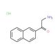 2-Amino-1-(2-naphthyl)-1-ethanone hydrochloride (CAS 38061-36-8) - chemical structure image