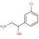 2-amino-1-(3-chlorophenyl)ethanol - chemical structure image