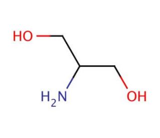 2-Amino-1,3-propanediol (CAS 534-03-2) - chemical structure image