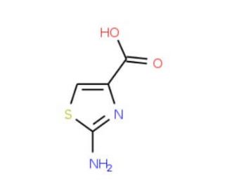 2-Amino-1,3-thiazole-4-carboxylic acid (CAS 40283-41-8) - chemical structure image