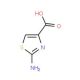 2-Amino-1,3-thiazole-4-carboxylic acid (CAS 40283-41-8) - chemical structure image