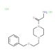 2-Amino-1-[4-(2-benzyloxyethyl)piperazin-1-yl]-ethanone dihydrochloride - chemical structure image