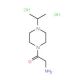 2-Amino-1-(4-isopropyl-piperazin-1-yl)-ethanone dihydrochloride (CAS 705942-64-9) - chemical structure image