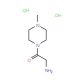 2-Amino-1-(4-methyl-piperazin-1-yl)-ethanone dihydrochloride (CAS 146788-11-6) - chemical structure image