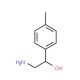 2-amino-1-(4-methylphenyl)ethanol (CAS 53360-85-3) - chemical structure image