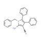 2-Amino-1-benzyl-4,5-diphenyl-1H-pyrrole-3-carbonitrile (CAS 55817-67-9) - chemical structure image