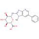 2-Amino-1-methyl-6-phenylimidazo[4,5-b]pyridine N-β-D-Glucuronide (CAS 133084-70-5) - chemical structure image