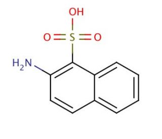 2-Amino-1-naphthalenesulfonic acid (CAS 81-16-3) - chemical structure image