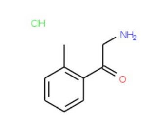 2-Amino-1-o-tolyl-ethanone hydrochloride (CAS 7148-94-9) - chemical structure image