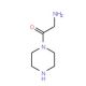 2-Amino-1-piperazin-1-yl-ethanone - chemical structure image