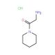 2-Amino-1-piperidin-1-yl-ethanone hydrochloride (CAS 5437-48-9) - chemical structure image