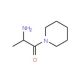 2-amino-1-(piperidin-1-yl)propan-1-one (CAS 805974-19-0) - chemical structure image