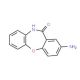 2-Amino-10H-dibenzo[b,f][1,4]oxazepin-11-one - chemical structure image