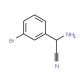 2-amino-2-(3-bromophenyl)acetonitrile (CAS 120667-58-5) - chemical structure image