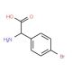 2-Amino-2-(4-bromophenyl)acetic acid (CAS 71079-03-3) - chemical structure image