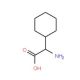2-amino-2-cyclohexylacetic acid - chemical structure image