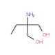 2-Amino-2-ethyl-1,3-propanediol (CAS 115-70-8) - chemical structure image