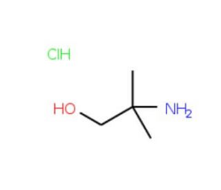 2-Amino-2-methyl-1-propanol hydrochloride (CAS 3207-12-3) - chemical structure image
