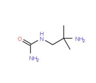 (2-Amino-2-methyl-propyl)-urea (CAS 87484-83-1) - chemical structure image