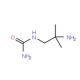 (2-Amino-2-methyl-propyl)-urea (CAS 87484-83-1) - chemical structure image