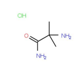2-amino-2-methylpropanamide hydrochloride - chemical structure image