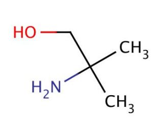2-Amino-2-methylpropanol (CAS 124-68-5) - chemical structure image