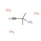 2-Amino-2-methylpropionitrile trihydrate - chemical structure image