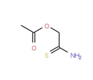 2-amino-2-thioxoethyl acetate - chemical structure image