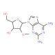 2-Amino-2′-O-methyladenosine (CAS 80791-87-3) - chemical structure image