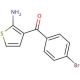2-Amino-3-(4-bromobenzoyl)thiophene (CAS 399043-24-4) - chemical structure image