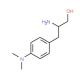 2-Amino-3-(4-dimethylamino-phenyl)-propan-1-ol - chemical structure image