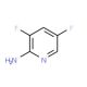2-Amino-3,5-difluoropyridine (CAS 732306-31-9) - chemical structure image