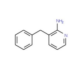 2-Amino-3-benzylpyridine (CAS 130277-16-6) - chemical structure image