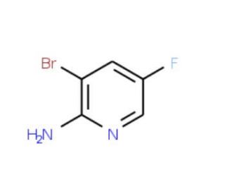 2-Amino-3-bromo-5-fluoropyridine (CAS 869557-43-7) - chemical structure image