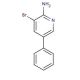 2-Amino-3-bromo-5-phenylpyridine (CAS 107351-80-4) - chemical structure image