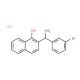 2-[Amino-(3-bromo-phenyl)-methyl]-naphthalen-1-ol hydrochloride (CAS 736173-15-2) - chemical structure image