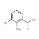 2-amino-3-bromobenzoic acid (CAS 20776-51-6) - chemical structure image