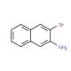 2-Amino-3-bromonaphthalene (CAS 54245-33-9) - chemical structure image