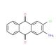 2-Amino-3-chloro-anthraquinone (CAS 84-46-8) - chemical structure image