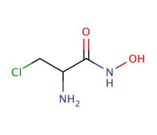 2-Amino-3-chloro-N-hydroxy-propanamide (CAS 120854-55-9) - chemical structure image
