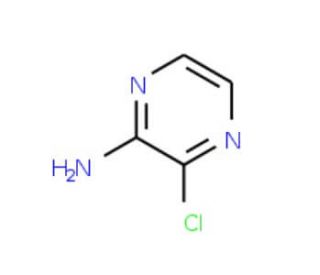 2-Amino-3-chloropyrazine (CAS 6863-73-6) - chemical structure image
